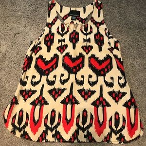 Cynthia Rowley patterned blouse